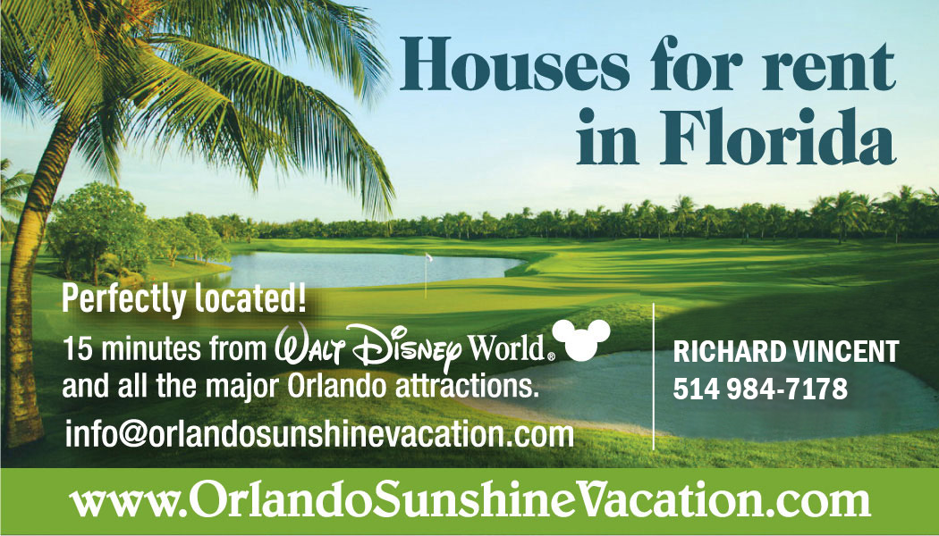 Business Card Orlando Sunshine Vacation